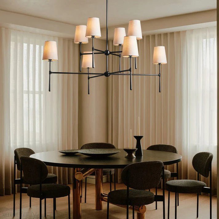 Rhodes 2-Tier Round Chandelier-Nobipets