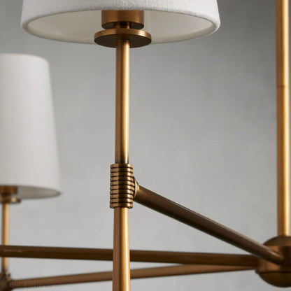 Rhodes 2-Tier Round Chandelier-Nobipets
