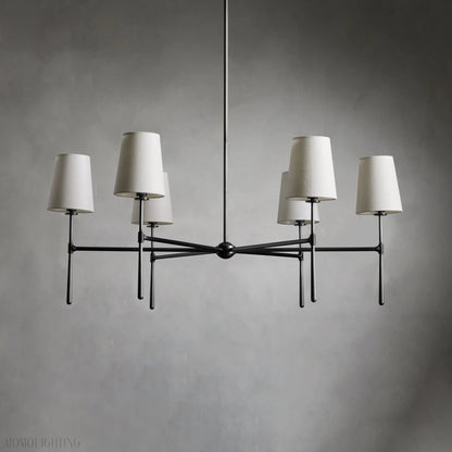 Rhodes Round Chandelier-Nobipets