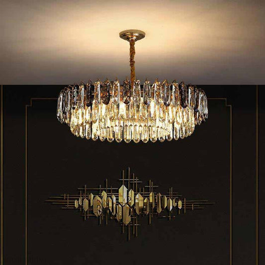 Rosalind Modern Crystal Chandelier-Nobipets