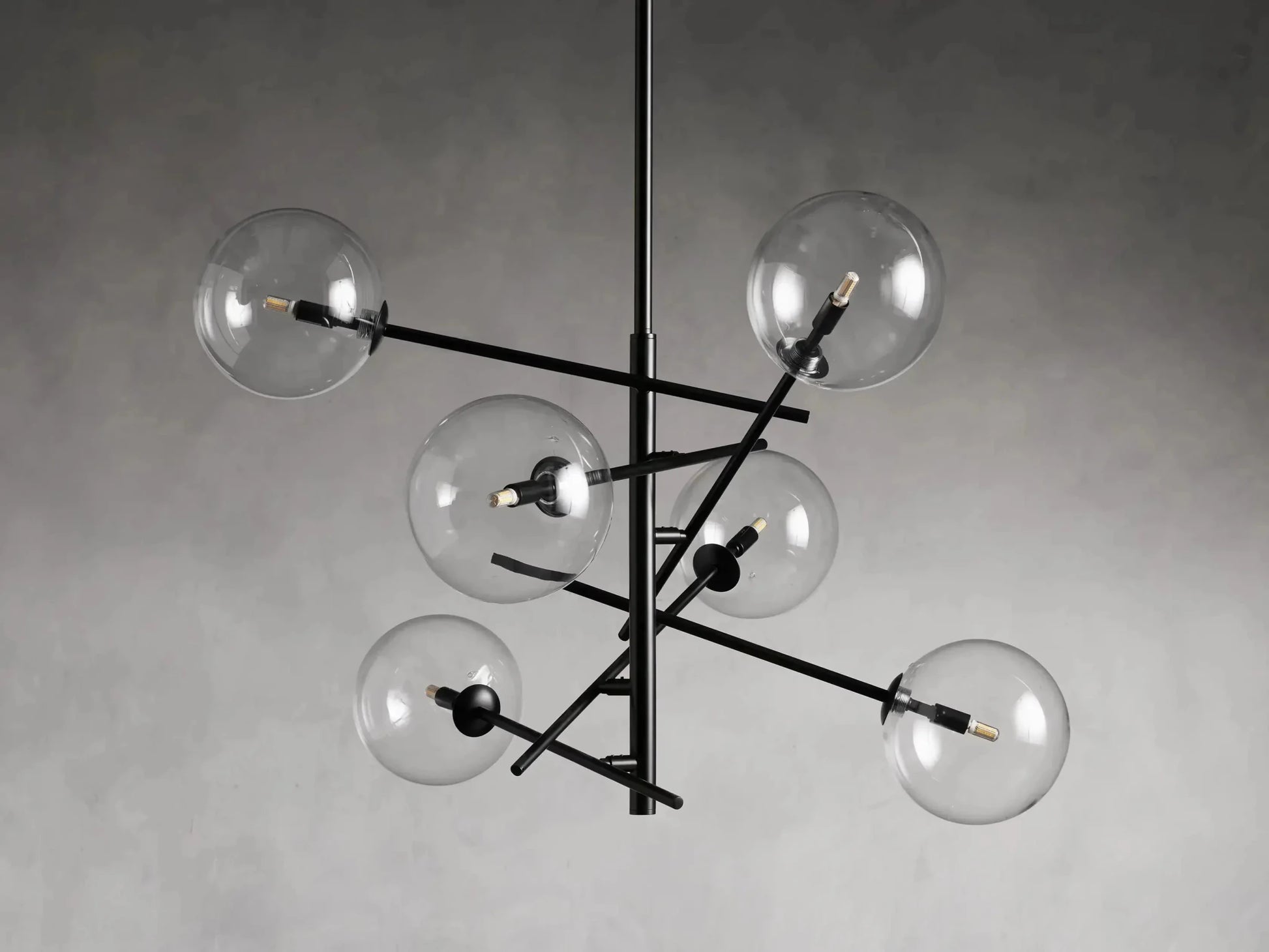 Roscoe Globe Chandelier-Nobipets