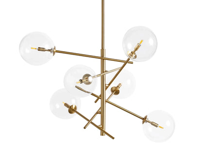 Roscoe Globe Chandelier-Nobipets