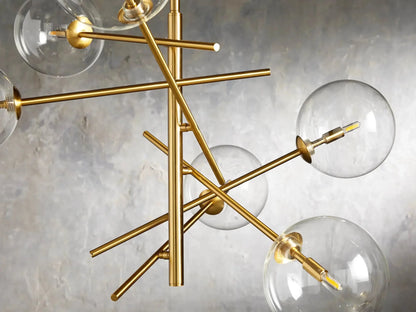Roscoe Globe Chandelier-Nobipets
