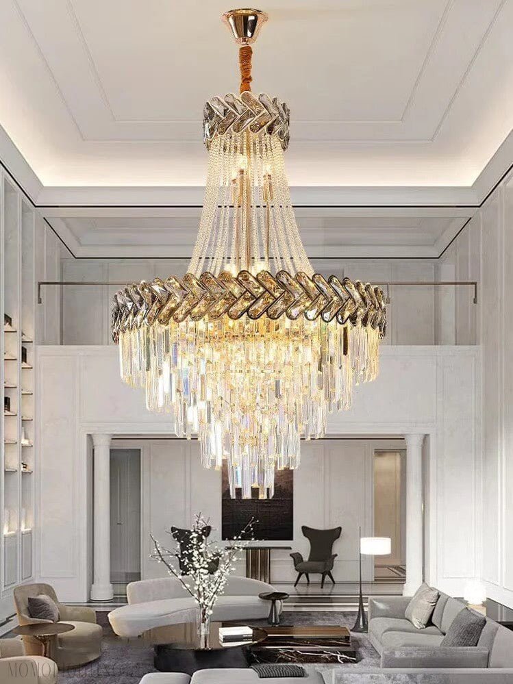 Royal Orchid Foyer & Staircase Chandelier-Nobipets