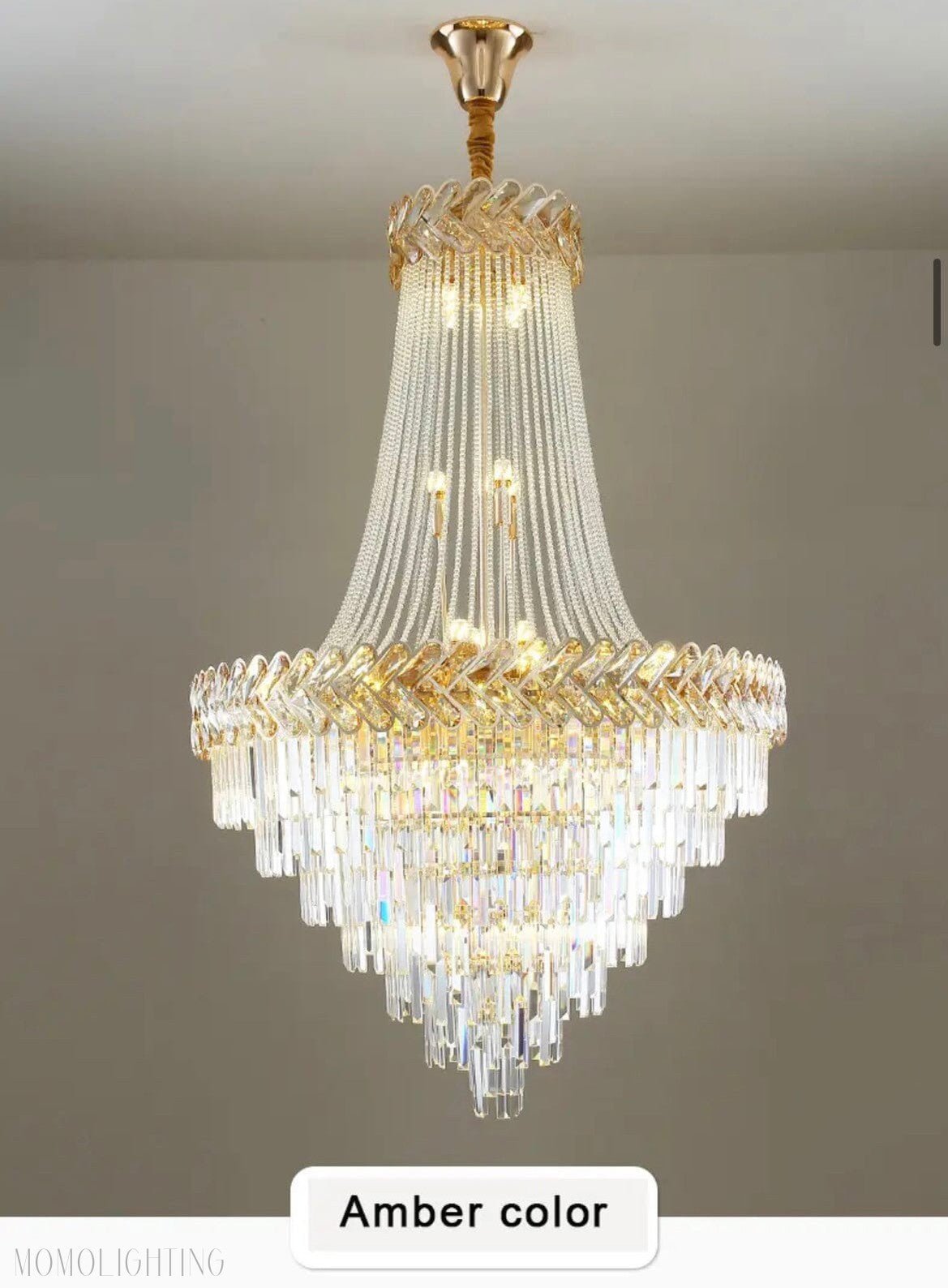 Royal Orchid Foyer & Staircase Chandelier-Nobipets