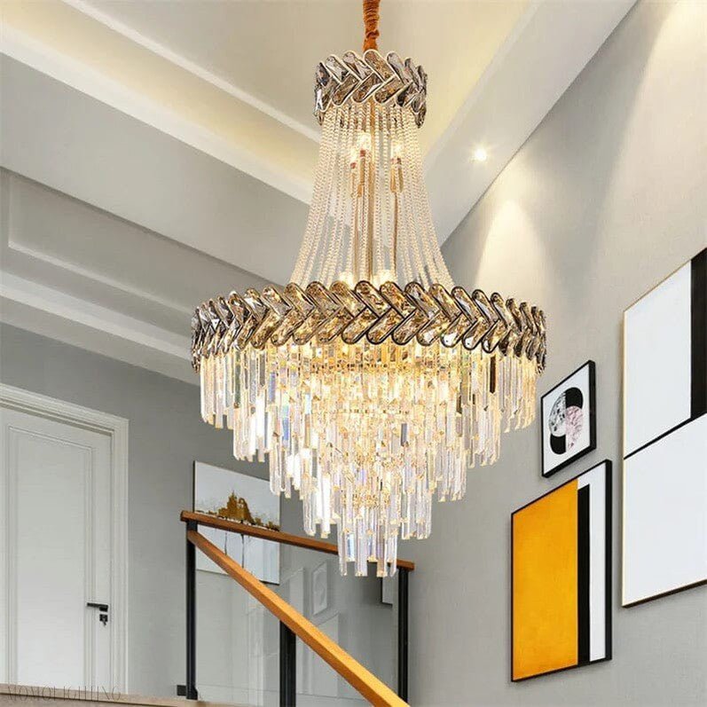 Royal Orchid Foyer & Staircase Chandelier-Nobipets