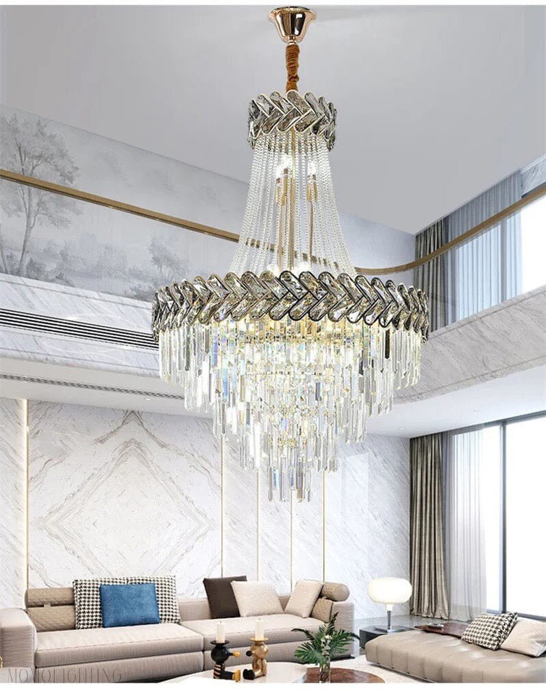Royal Orchid Foyer & Staircase Chandelier-Nobipets
