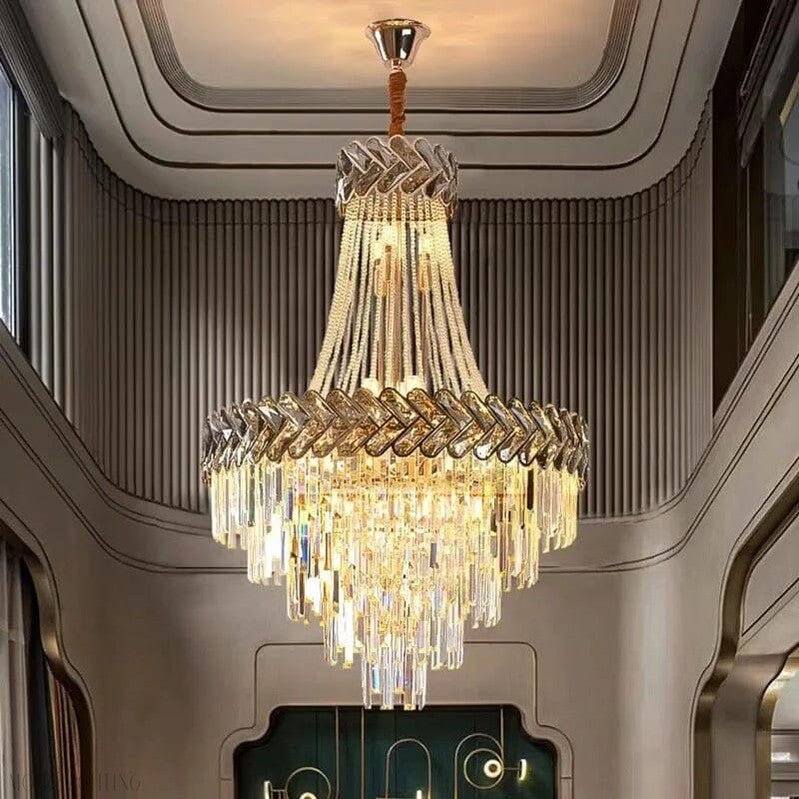 Royal Orchid Foyer & Staircase Chandelier-Nobipets