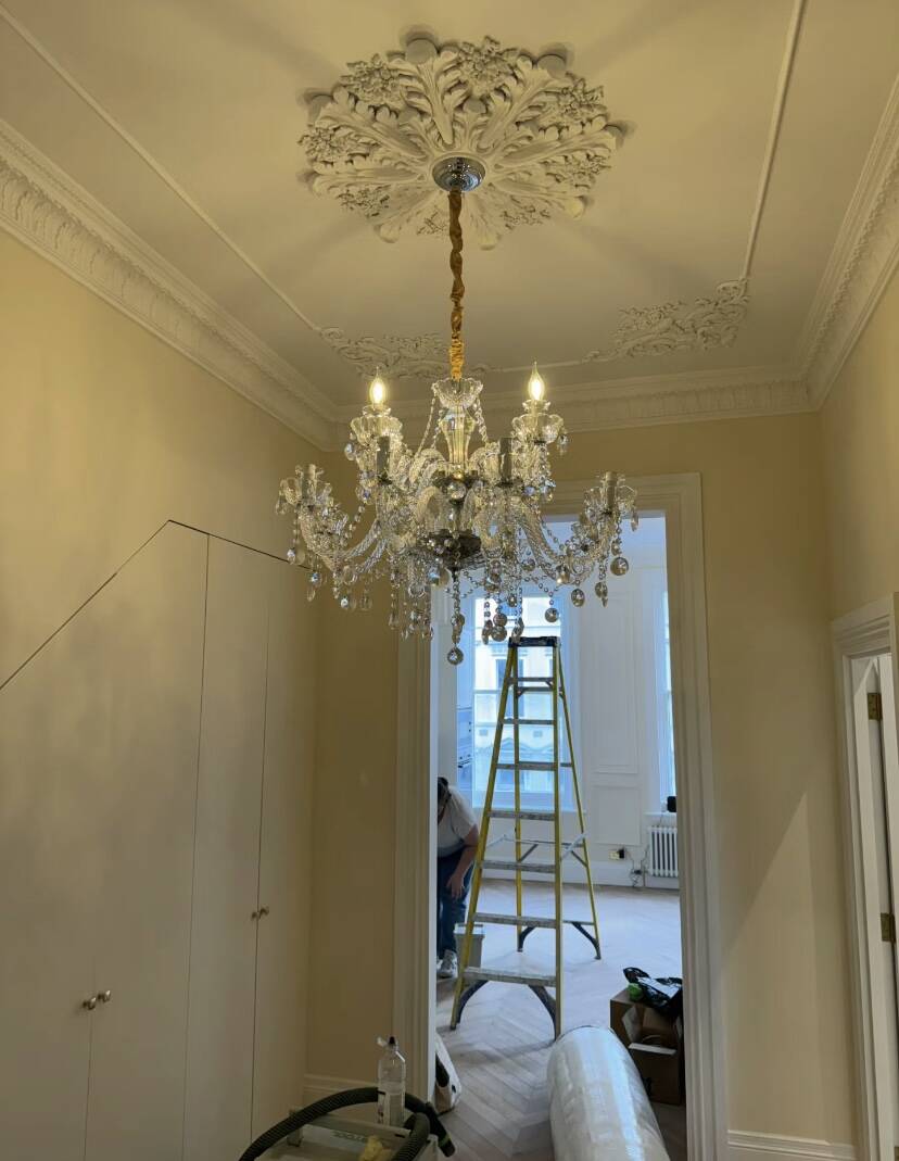 Rustic Antique European Candle Crystal Chandelier Popular Farmhouse Ceiling Light Fixture For Living Room-Nobipets