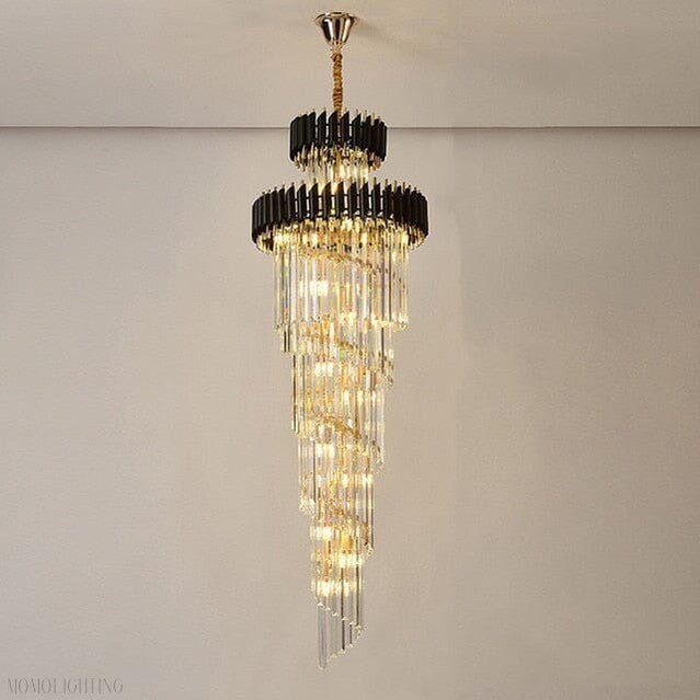 Safa Spiral Foyer & Staircase Chandelier-Nobipets