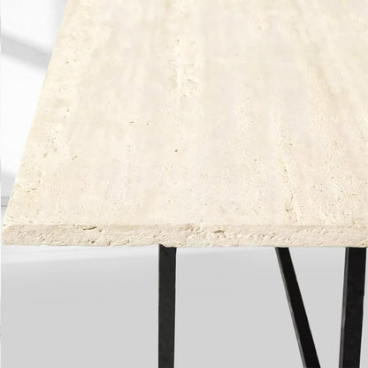 SalVerve Stone Rectangular Dining Table