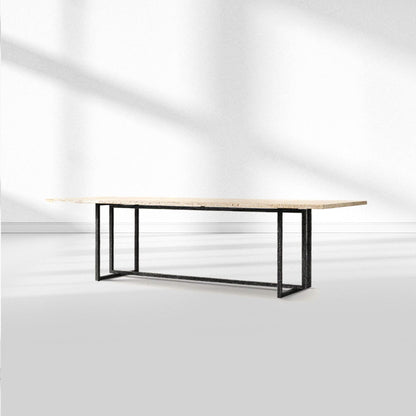SalVerve Stone Rectangular Dining Table