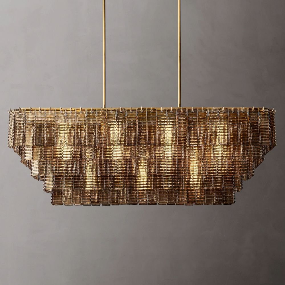 Samurai Rectangle Chandelier-Nobipets