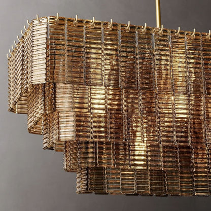 Samurai Rectangle Chandelier-Nobipets