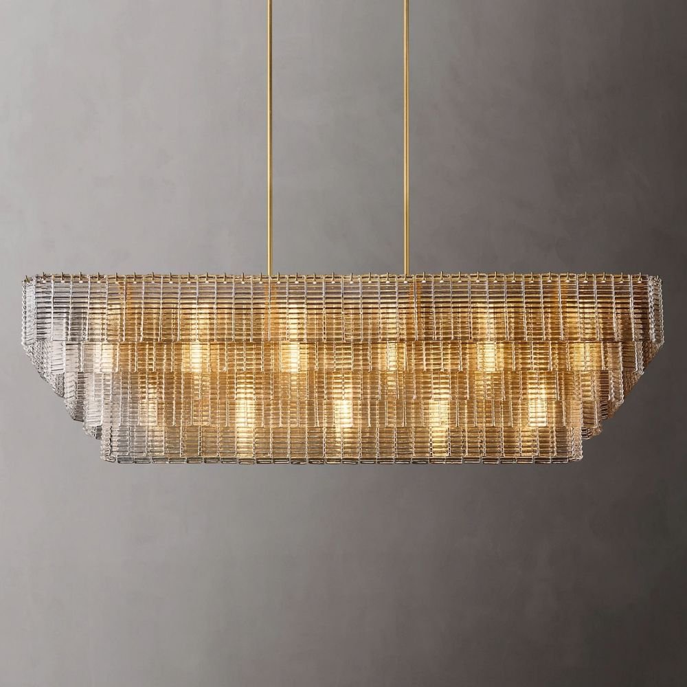 Samurai Rectangle Chandelier-Nobipets