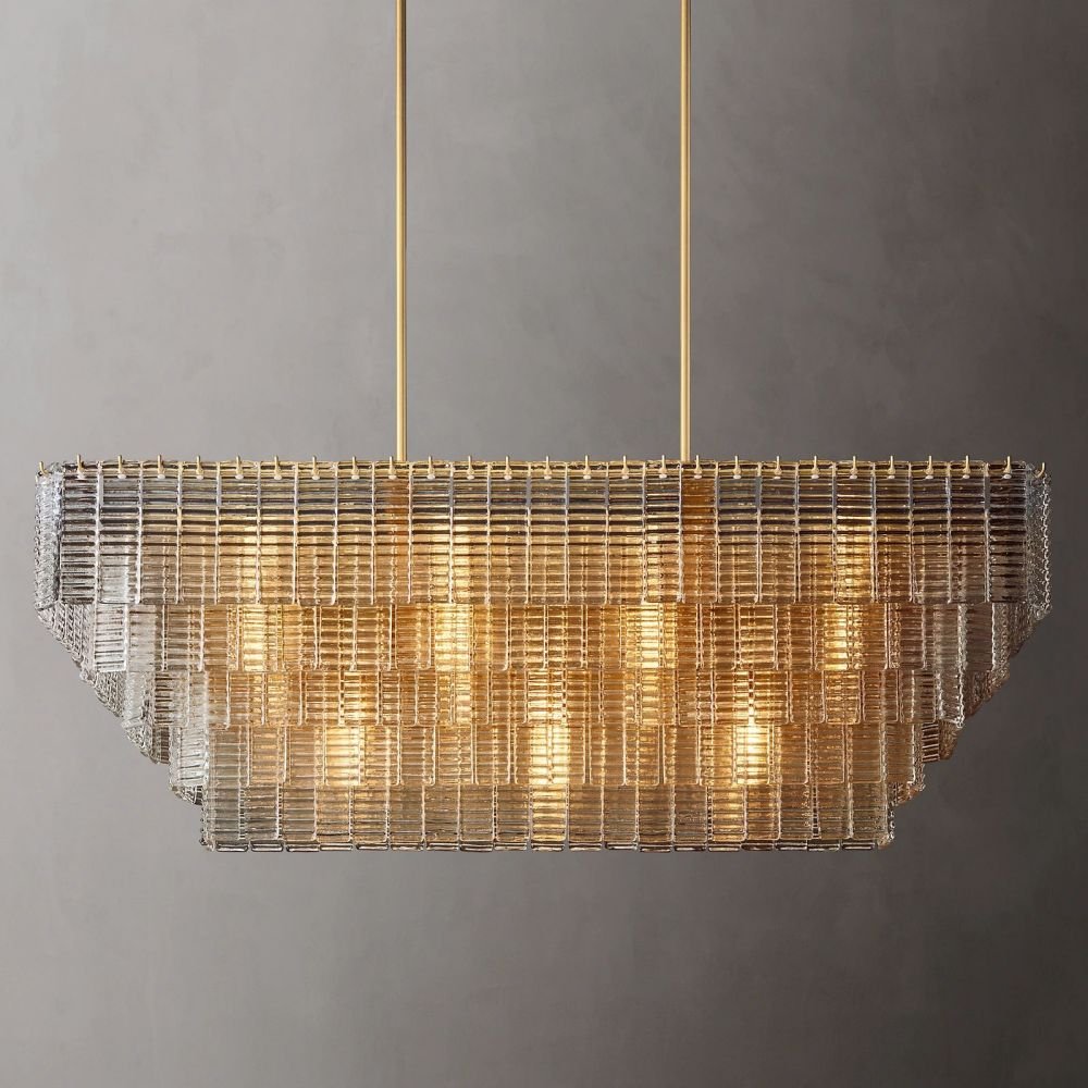 Samurai Rectangle Chandelier-Nobipets