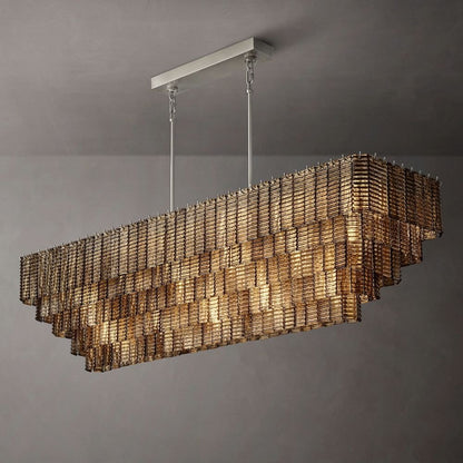Samurai Rectangle Chandelier-Nobipets