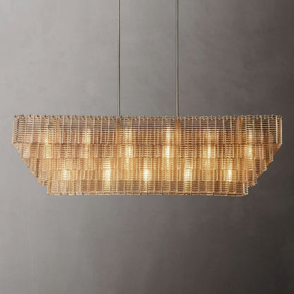 Samurai Rectangle Chandelier-Nobipets