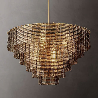 Samurai Round Chandelier-Nobipets