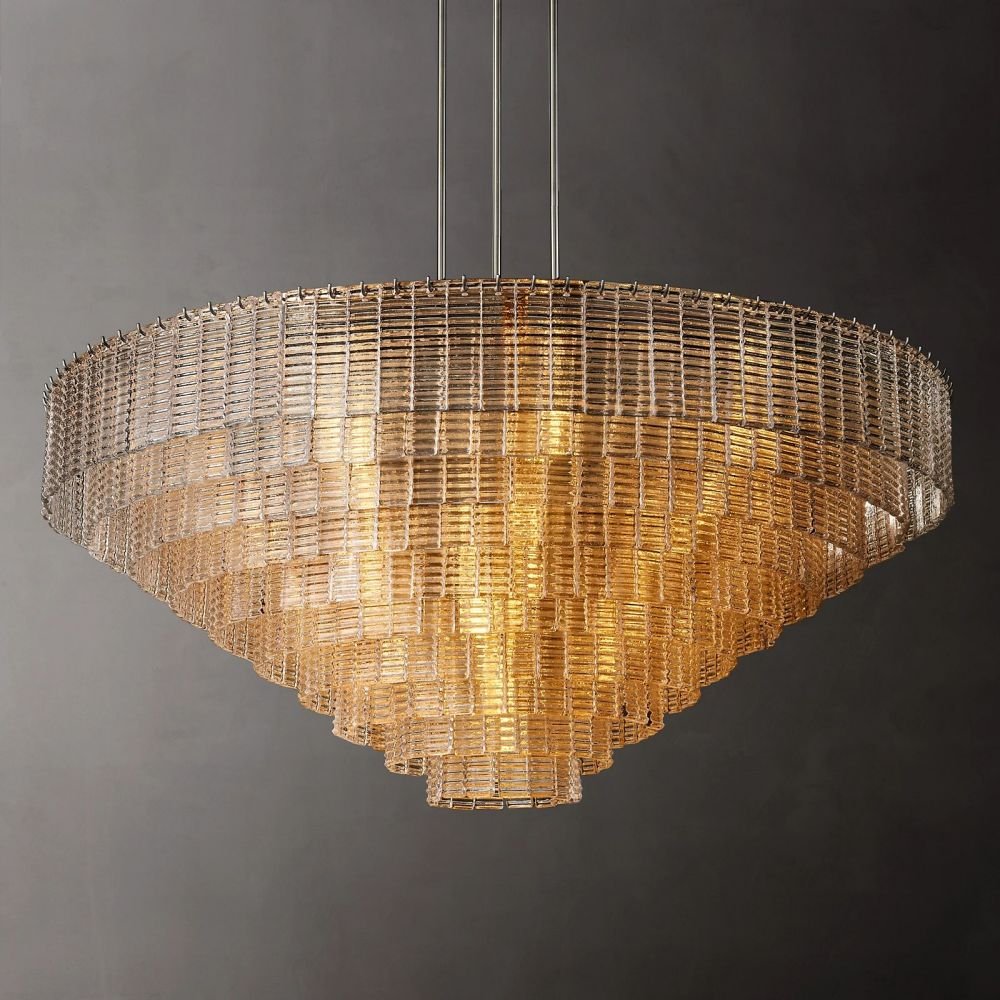 Samurai Round Chandelier-Nobipets