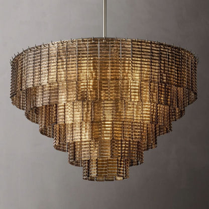 Samurai Round Chandelier-Nobipets