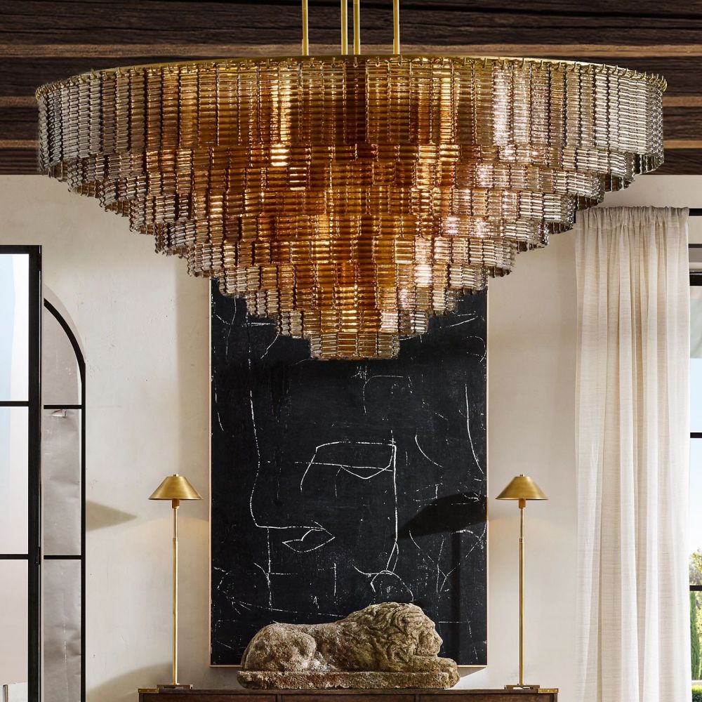 Samurai Round Chandelier-Nobipets
