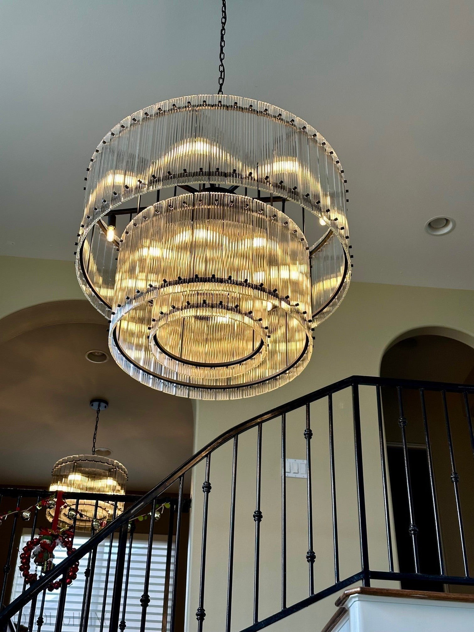 San Marco 4-Tier Round Chandelier 60"（customize）-Nobipets