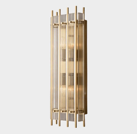Marcus Handmade Glass Grand Rectangular Wall Sconce