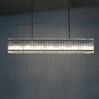 San Marco Rectangle Chandelier 54"-Nobipets