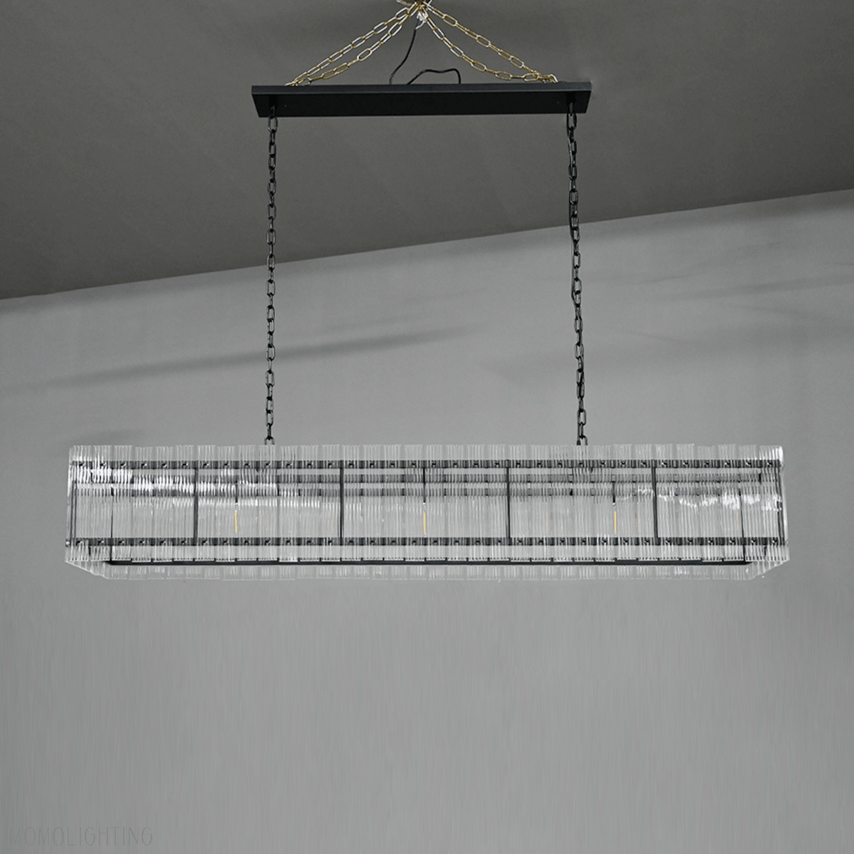 San Marco Rectangle Chandelier 54"-Nobipets