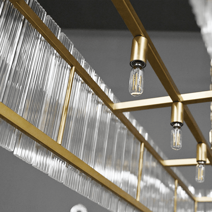 San Marco Rectangle Chandelier 54"-Nobipets