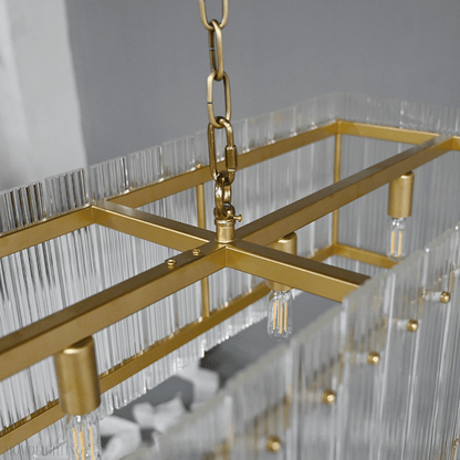 San Marco Rectangle Chandelier 54"-Nobipets