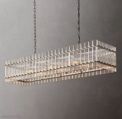 San Marco Rectangle Chandelier 54"-Nobipets