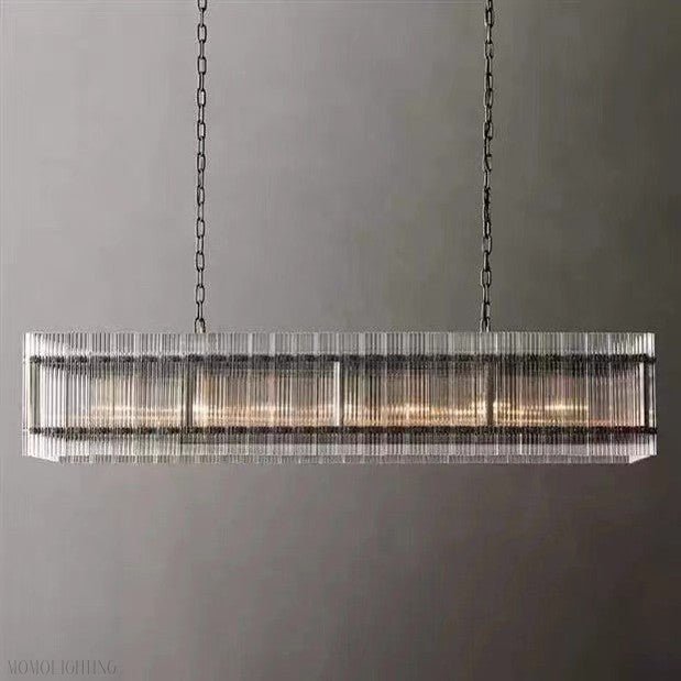 San Marco Rectangle Chandelier 54"-Nobipets