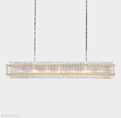 San Marco Rectangle Chandelier 72"-Nobipets