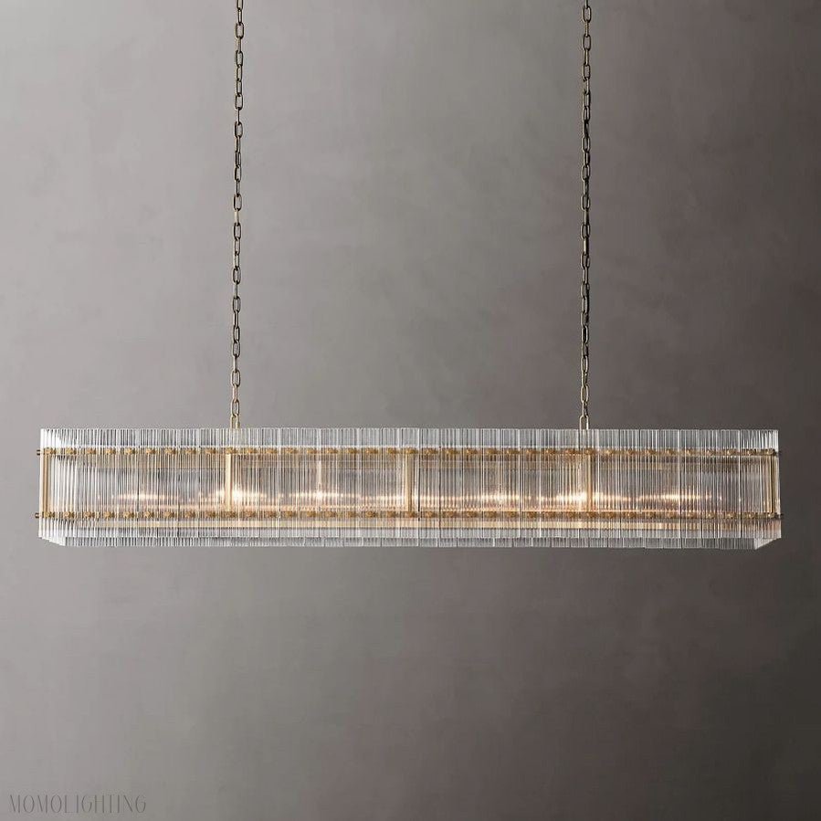 San Marco Rectangle Chandelier-Nobipets
