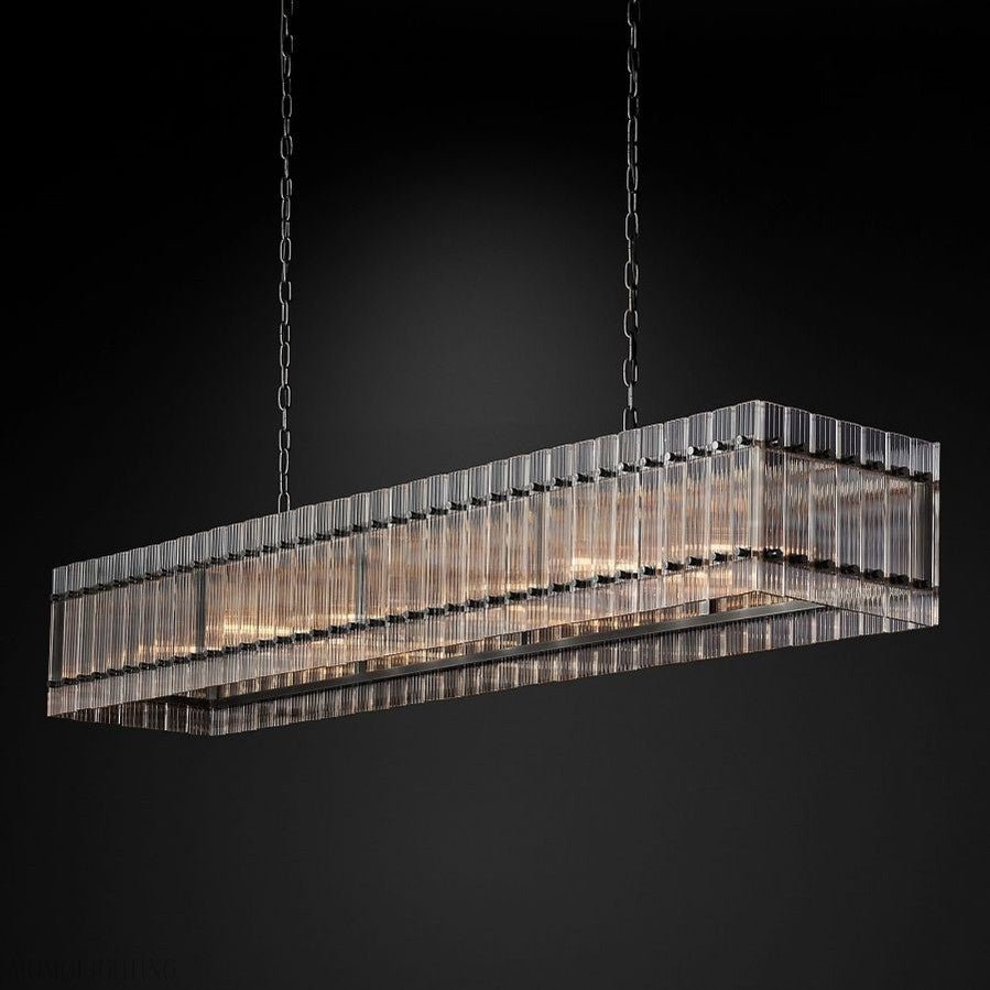San Marco Rectangle Chandelier-Nobipets