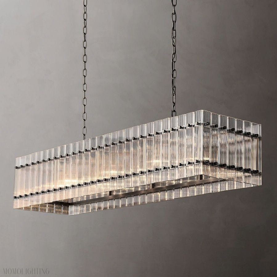 San Marco Rectangle Chandelier-Nobipets