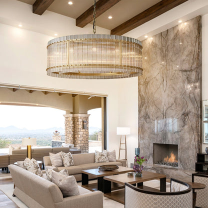 San Marco Round Chandelier 48"