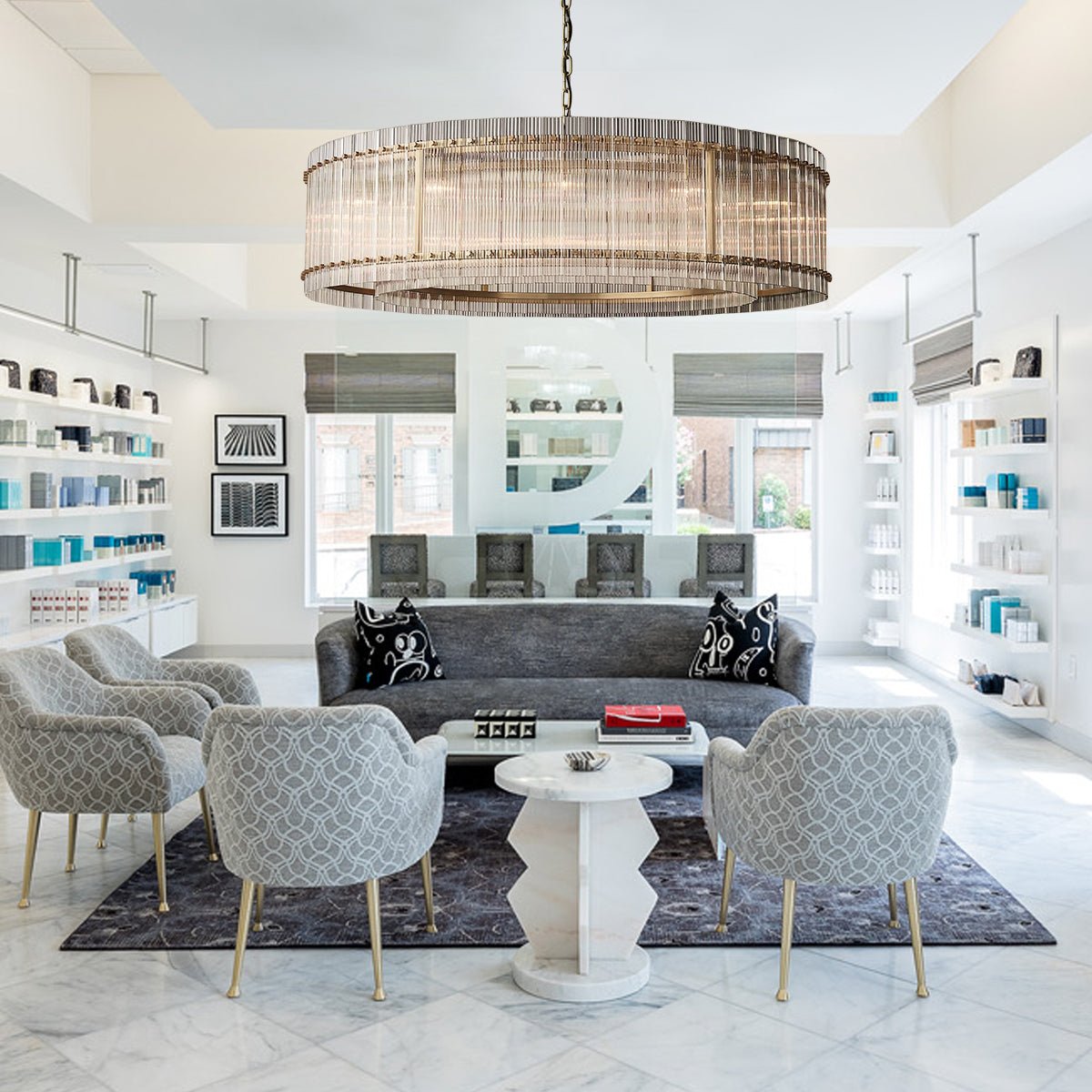 San Marco Round Chandelier 60"