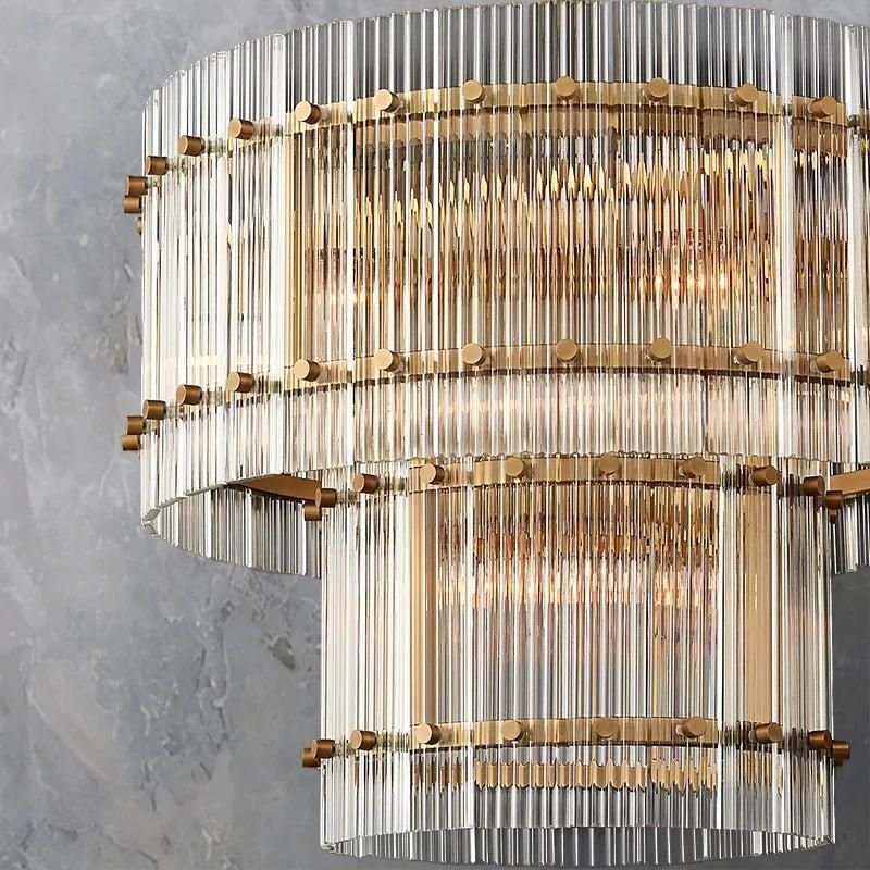 San Marco Two-tier Luxury Round Chandelier 22" - thebelacan