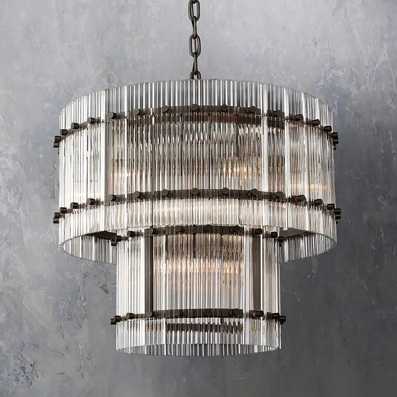 San Marco Two-tier Luxury Round Chandelier 22" - thebelacan
