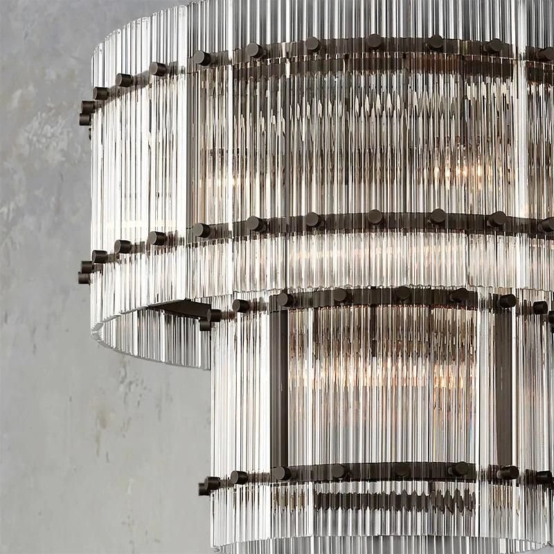 San Marco Two-tier Luxury Round Chandelier 22" - thebelacan