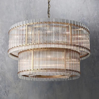 San Marco Two-tier Luxury Round Chandelier 48" - thebelacan