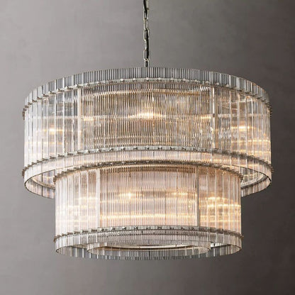 San Marco Two-tier Luxury Round Chandelier 48" - thebelacan