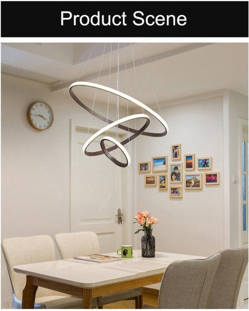 Savanna 3-Ring Chandelier-Nobipets