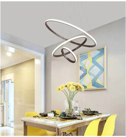 Savanna 3-Ring Chandelier-Nobipets