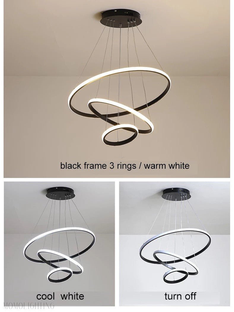 Savanna 3-Ring Chandelier-Nobipets