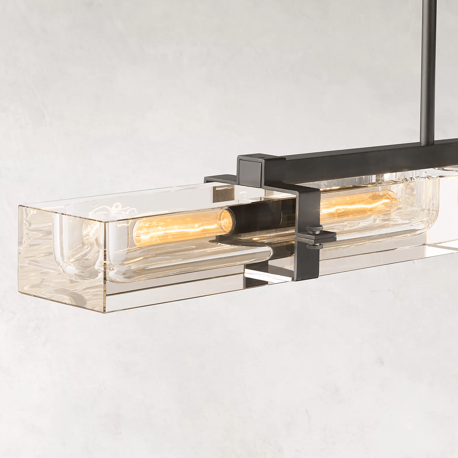 Savile Linear Chandelier 72" 6-lights-Nobipets