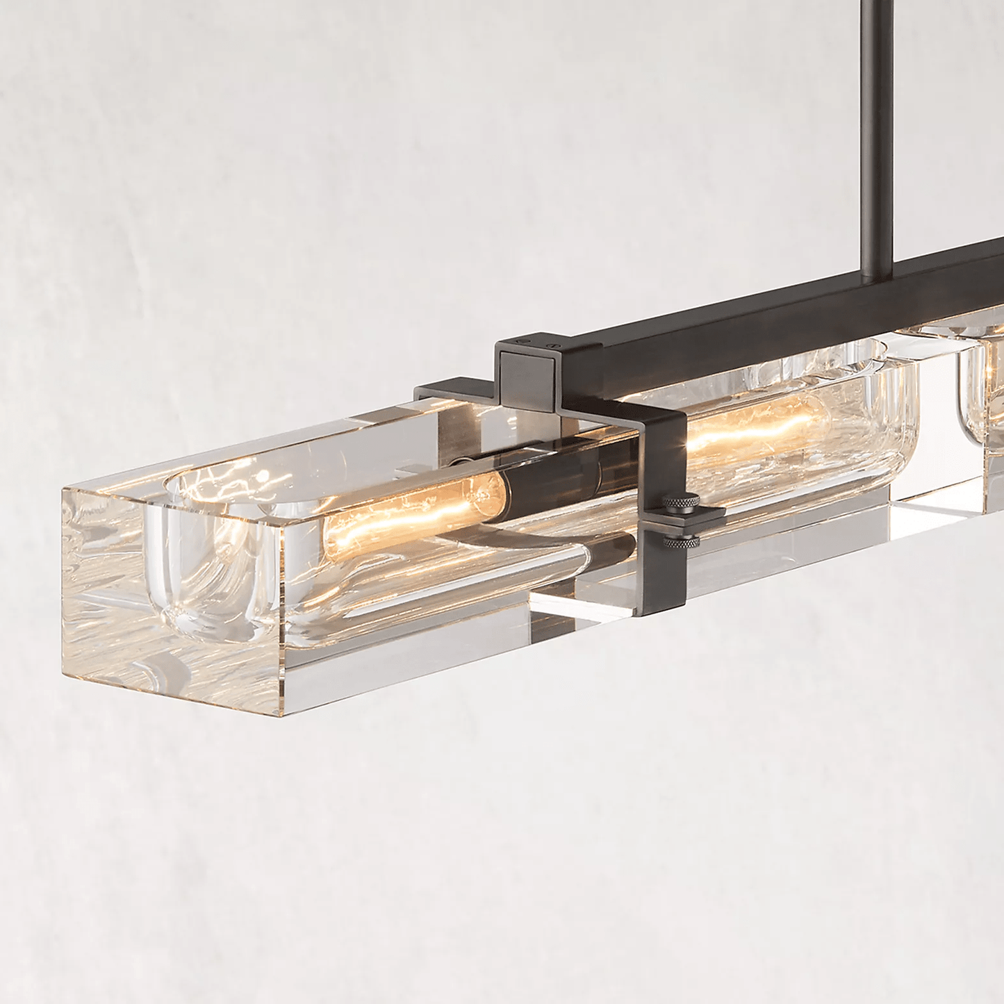 Savile Linear Chandelier 72" 6-lights-Nobipets